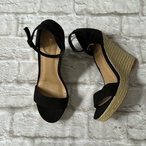 Express Open Toe Women’s Platform Heels Shoes Size 8